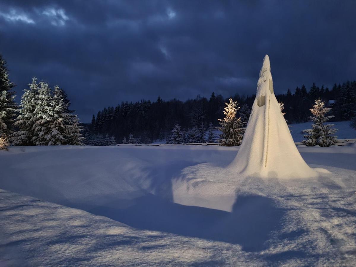 Harghita Log Houses Izvoare  Eksteriør bilde