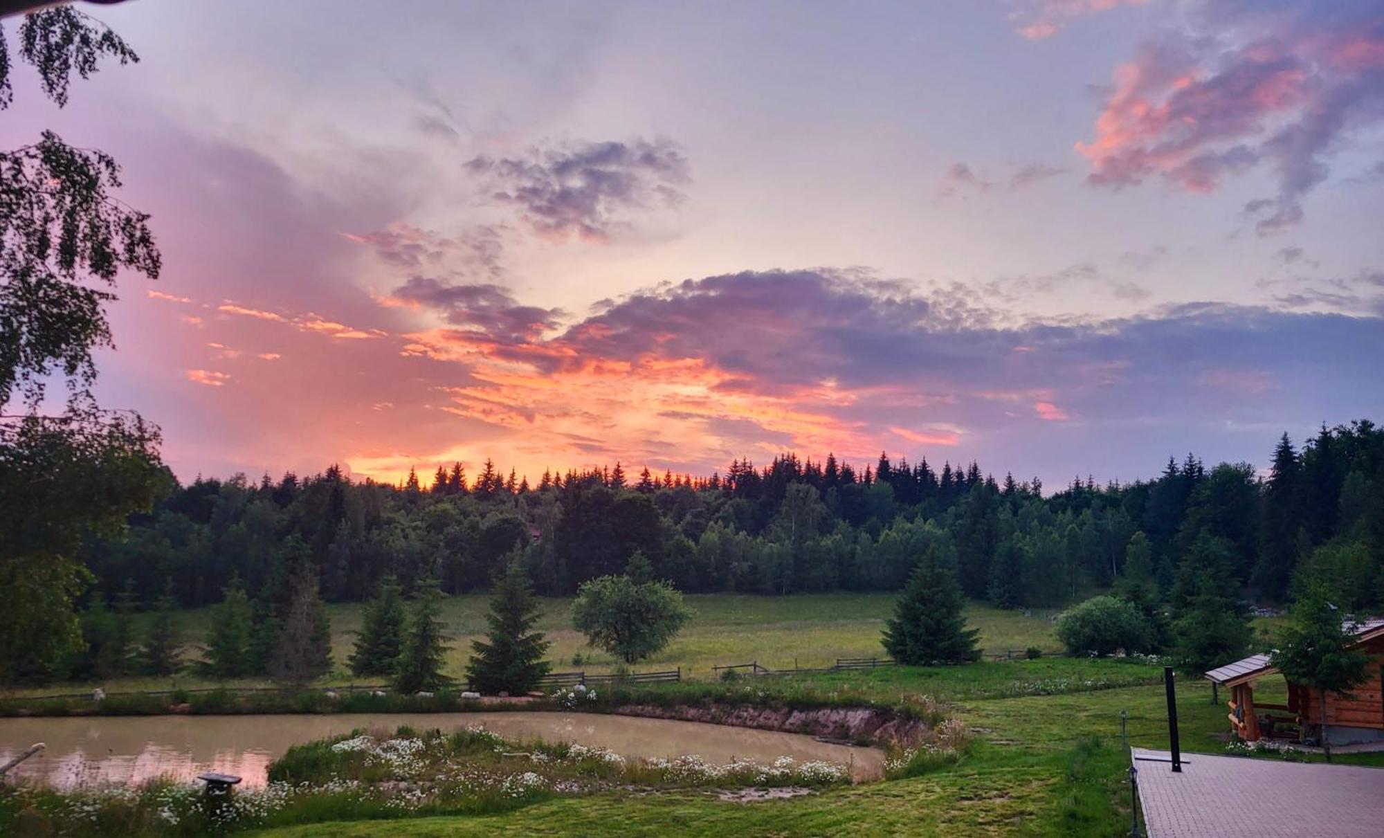 Harghita Log Houses Izvoare  Eksteriør bilde